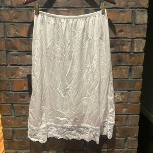 Vintage Vassarette Slip Skirt